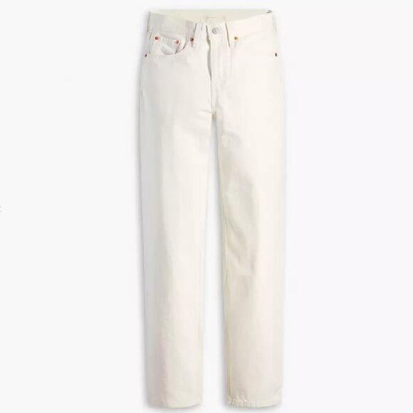 NWT LEVI'S Low Pro Women's Jeans Color Ecru 32X 30 - Picture 4 of 10